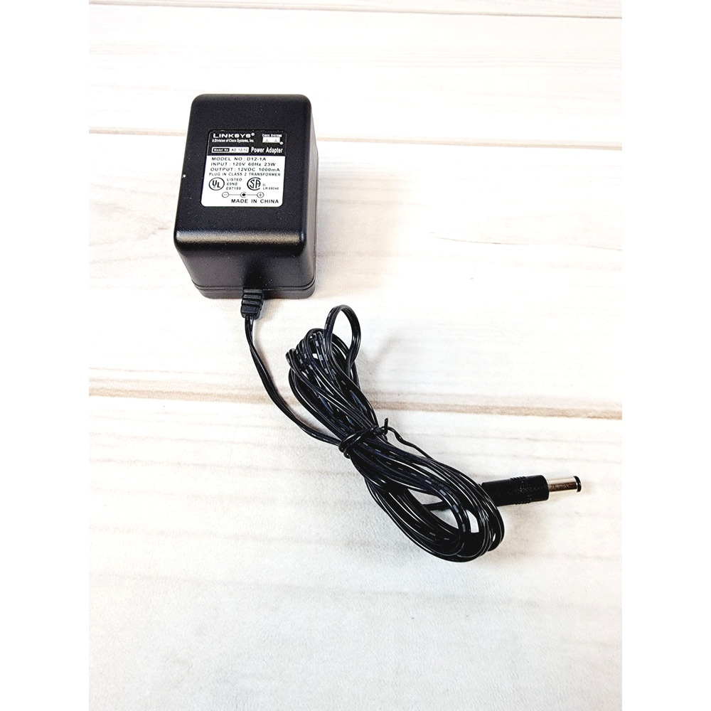 Linksys D12-1A Power Supply AC Adapter AD 12VDC 1000mA Out